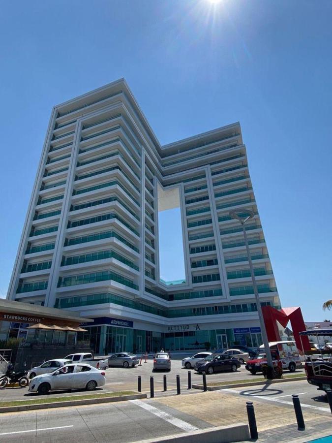 Condominio Torre Eme Frente Al Malecon Vista A La Ciudad Con Alberca Y Algo Al Mar Gimnacio Масатлан Экстерьер фото